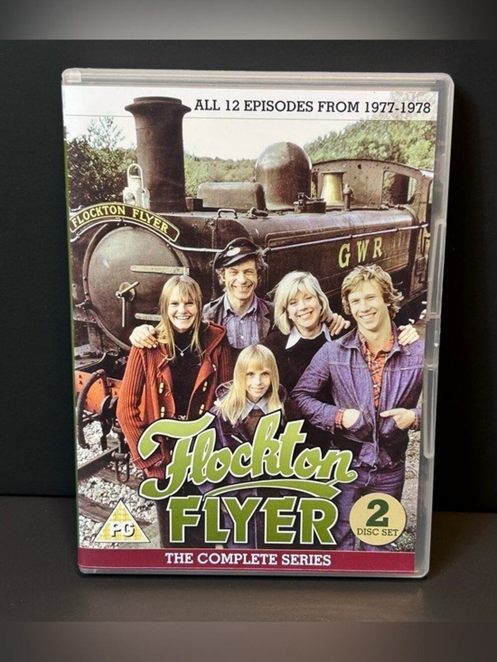 DVD The Flockton Flyer REG 2 Complete Series ITV Train Children Family Adventure